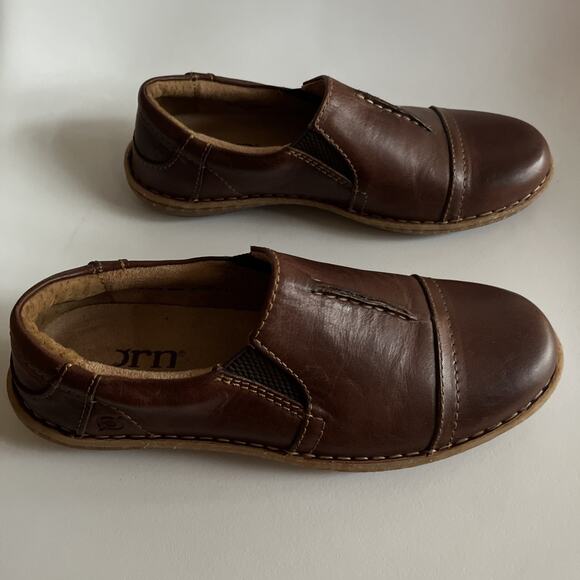 Born Women's Nampa Comfort Slip On Leather Loafer Shoes Size 8.5 M 39 W - Picture 3 of 10